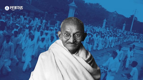 Mahatma Gandhi, History of august kranti