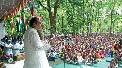 Heramb Kulkarni writes Story of tribal independence day-festival