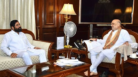 CM Eknath Shinde met Union Home Minister Amit Shah