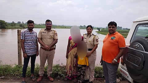 Police saved life of mom & son