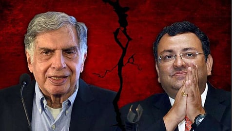 Ratan Tata and Cyrus Mistry