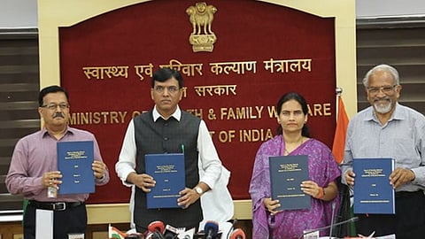 mansukh mandaviya and bharti Pawar