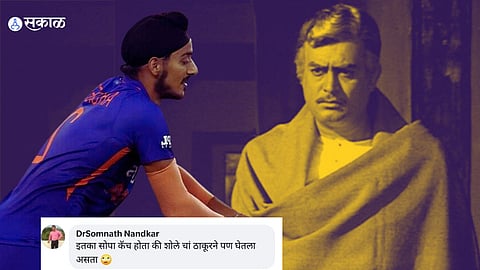 arshdeep singh ind vs pak meme