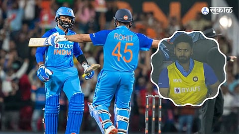 dinesh karthik came to bat before rishabh pant because of rohit sharma