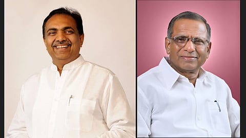 Jayant Patil and Shamrao Patil