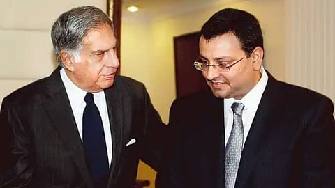Ratan Tata And Cyrus Mistry