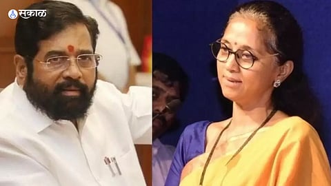 Supriya Sule Eknath Shinde