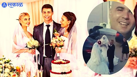 A Man weds two girls at a time video viral on social media