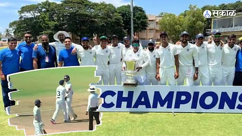 duleep trophy 2022 final west zone beat south zone ajinkya rahane yashasvi jaiswal cricket