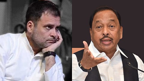 Rahul Gandhi And Narayan Rane