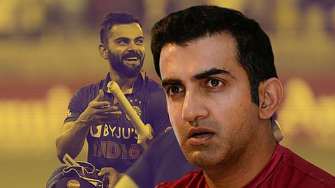 Gautam Gambhir Virat Kohli