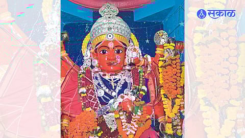 Decoration of Goddess idol on Sandva on Monday