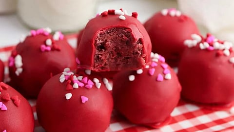 red velvet balls recipe