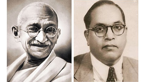 mahatma gandhi and dr babasaheb ambedkar