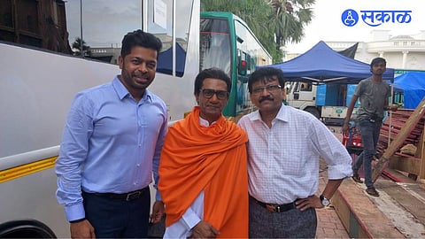 sanjay raut invested the unaccounted money of patrachawl in the movie thackeray