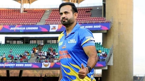 India Legends vs Australia Legends Irfan Pathan