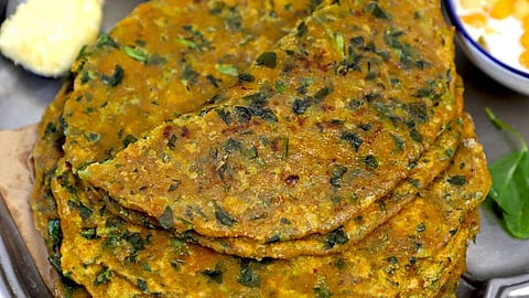 methi paratha