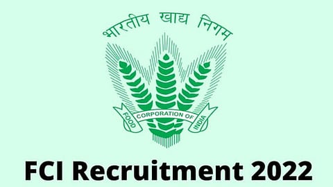 FCI Recruitment 2022