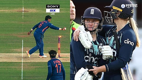 INDvsENG Harmanpreet Kaur epic reply to commentator on Deepti Sharma's run out wins internet