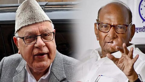 Sharad Pawar and Farukh Abdulla