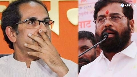 Eknath shinde Uddhav thackeray