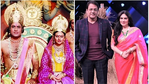 Ramayan Fame Arun Govil and Dipika Chikhlia together on small screen in this show.