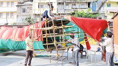 Preparation of Ravan Dahan