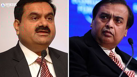 Mukesh Ambani Gautam adani