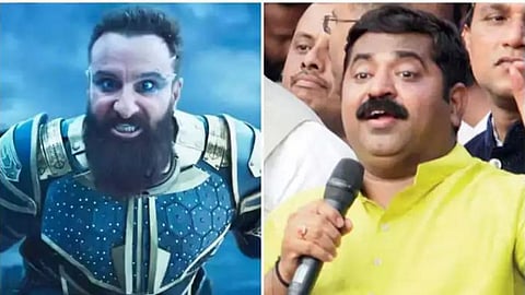 Adipurush Controversy, Bjp MLA Ram Kadam threatens,not allow saif ali khan's movie Adipurush to release in Maharashtra