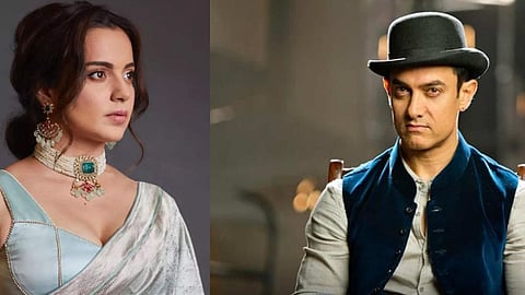 Kangana Ranaut: 'आमिर बॉयकॉट ट्रेंडमुळे नाहीतर, त्याच्या...'