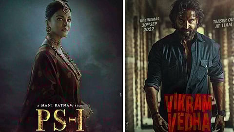 Ponniyin Selvan And Vikram Vedha Boxoffice Collection on first day