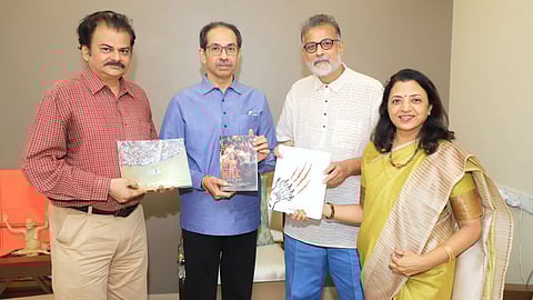 Tushar Gandhi Uddhav Thackeray