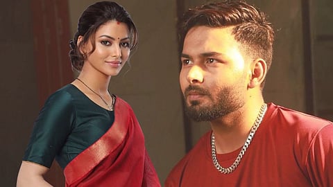Urvashi Rautela Sindur Photo Fan Connect With Rishabh Pant