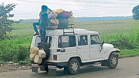 Tribal Migration for employment