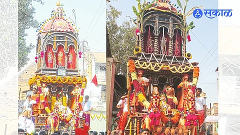 खालचे गाव व वरचे गावातील
रथोत्सव