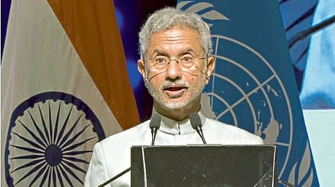 New India Able to face border challenges S Jaishankar