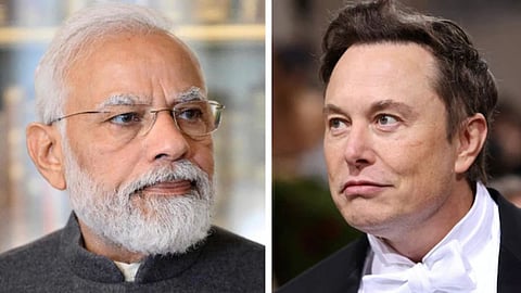 Narendra Modi and Elon Musk
