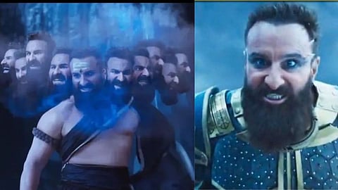 Adipurush teaser: Netizens express disappointment over Saif Ali Khan's Ravan look