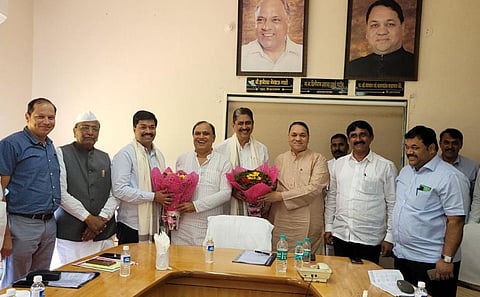 Balasaheb Bende and Pradip Valse Patil