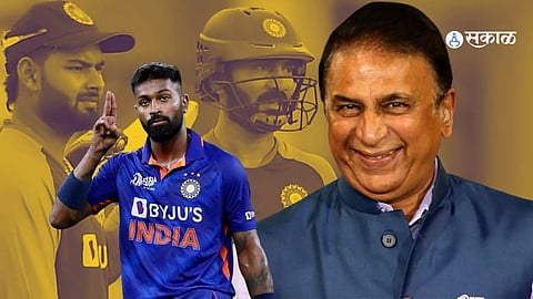 Sunil Gavaskar Rishabh Pant Dinesh Karthik Hardik Pandya