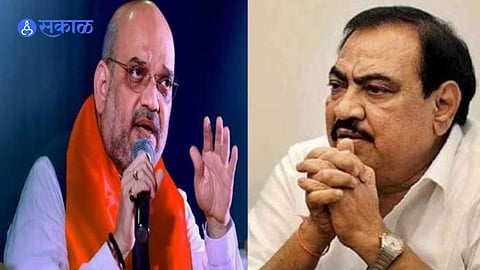 amit shah eknath khadse