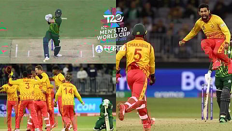 Zimbabwe have defeated Pakistan by 1 run last five over thriller pak vs zim match T20 World Cup 2022