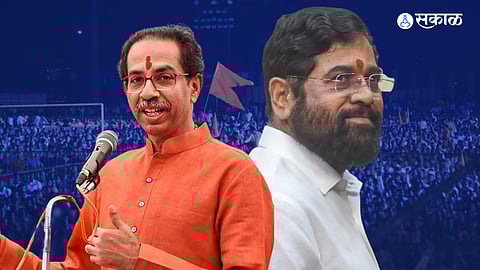 Eknath Shinde group Uddhav Thackeray news
