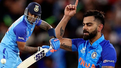 ICC T20 Ranking Virat Kohli Suryakumar Yadav