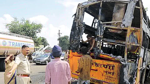 Nashik Bus Fire Accident