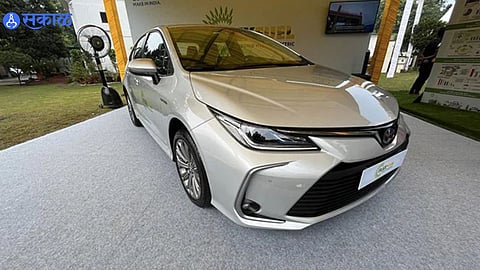 Toyota First Flex Fuel Car Launched