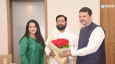 Eknath Shinde Amruta Fadnavis
