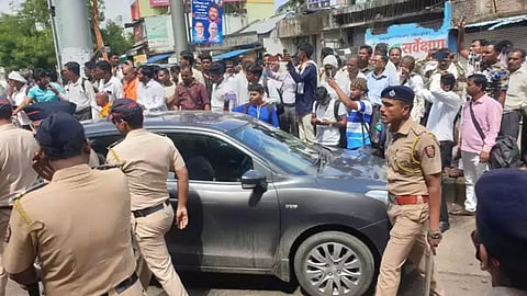 Nagpur Police Bharat Mukti Morcha