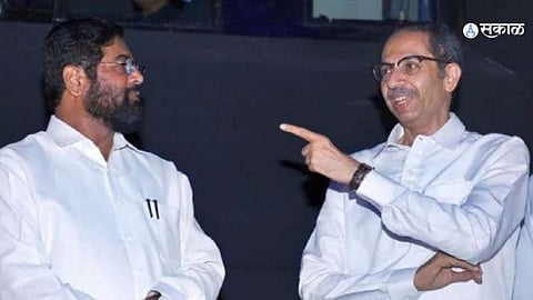 Uddhav Thackeray Eknath Shinde