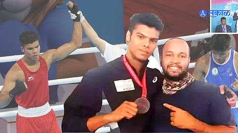 Maharashtra boxer Nikhil Dubey won gold